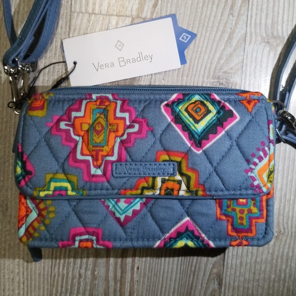 NWT Vera Bradley All in One RFID Crossbody Bag